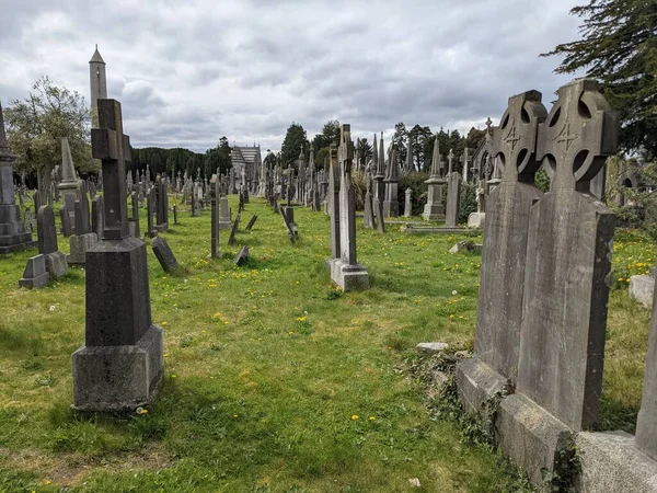 Glasnevinský Hřbitov Největší Hřbitov Dublinu Irsko — Stock fotografie