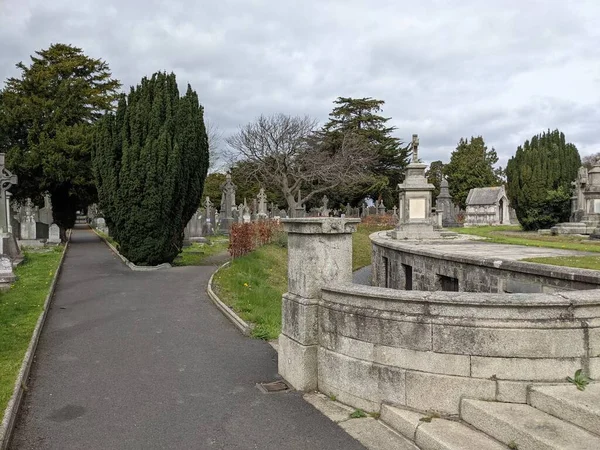 Glasnevinský Hřbitov Největší Hřbitov Dublinu Irsko — Stock fotografie