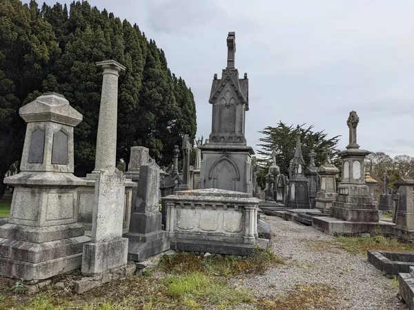 아일랜드 더블린 공동묘지 글라스 — 스톡 사진