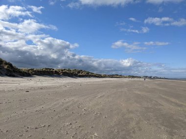 Deniz kıyısının güzel manzarası