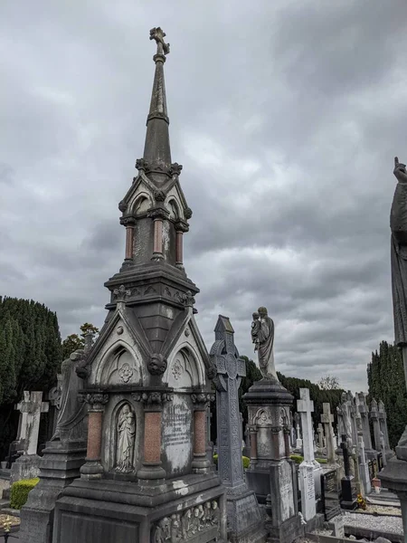 Glasnevinský Hřbitov Největší Hřbitov Dublinu Irsko — Stock fotografie