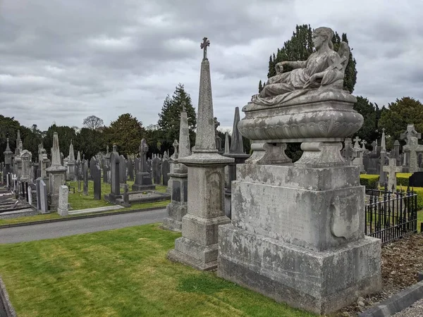 Glasnevin Cemetery Maior Cemitério Dublin Irlanda — Fotografia de Stock
