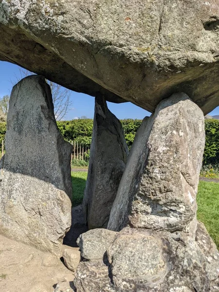 Proleek Dolmen Monumento Nacional Localizado County Louth Irlanda — Fotografia de Stock