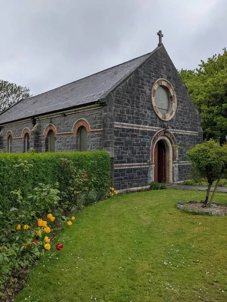 Scenic view of beautiful chapel building in Galway