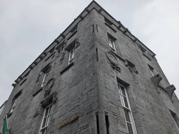 View Ancient Building Ireland Flag Galway — Stock fotografie