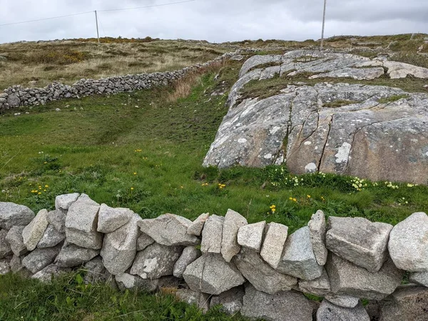 Ruins Ancient Building Seashore Ireland — Stock Photo, Image