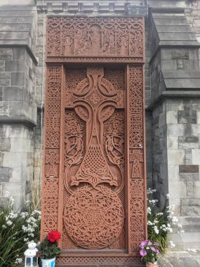 Katlanabilir ahşap haç manzarası