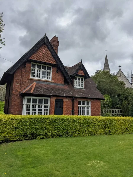 St. Stephen 's Green Park' taki ev, Dublin şehir merkezinde..
