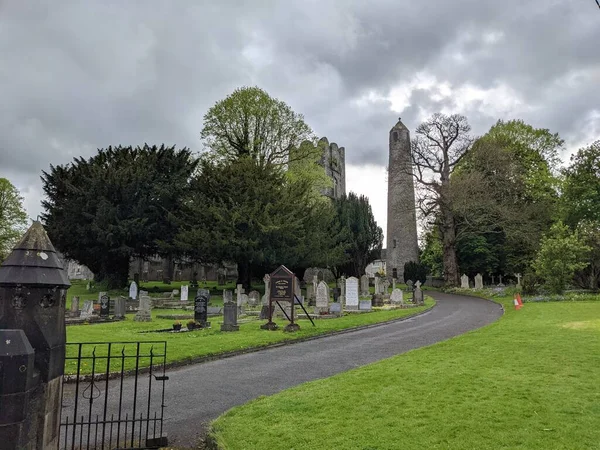 Columba Kilisesi Mezarlık Kılıçları Dublin Rlanda — Stok fotoğraf