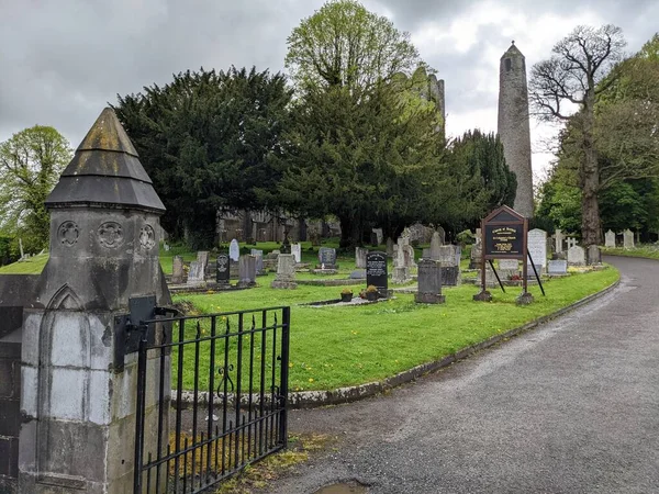 Columba Church Graveyard Swords Dublin Ireland — ストック写真