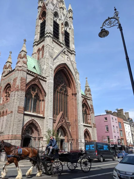 Dublin Rlanda Mayıs 2022 Augustine John Kilisesi Yaygın Olarak John — Stok fotoğraf