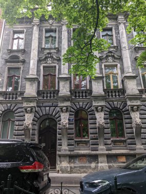 Polonya 'nın Krakow kentinin antik mimarisi