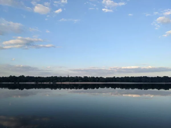 Beau Paysage Naturel Avec Lac — Photo