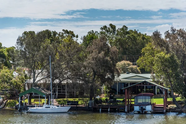 South Yunderup Australia 2019 Estuary Lifestyle Living Canals South Yunderup — ストック写真