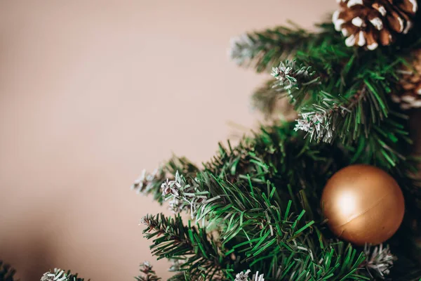 Decoração Natal Fundo Ano Novo Natal — Fotografia de Stock