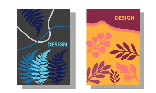 Feuille Laurier Fond Illustration Idéal Pour Décoration Couverture Livre Modèle — Image vectorielle