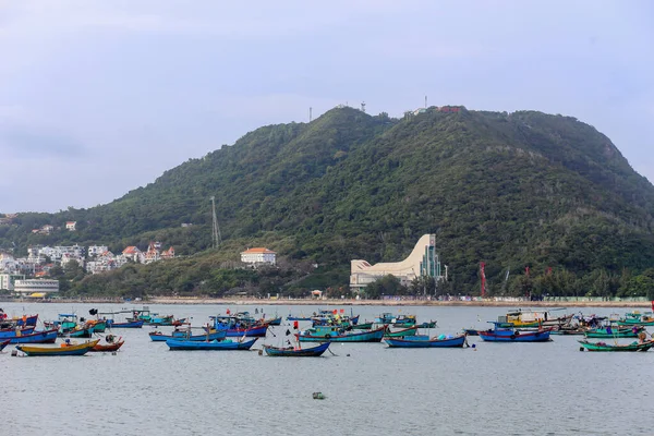 Una Vista Los Paisajes Marinos Ciudad Vung Tau Vietnam —  Fotos de Stock