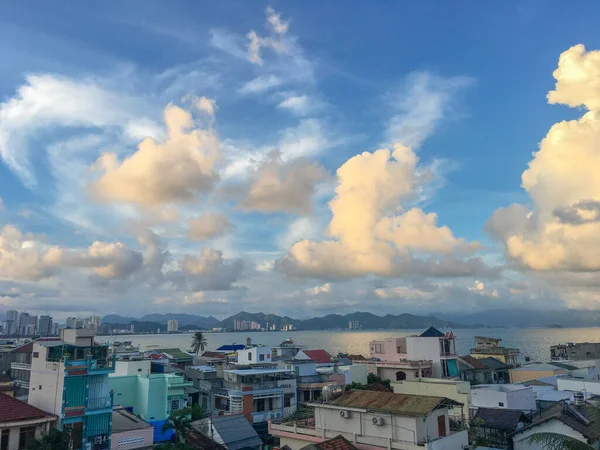 Aerial View Nha Trang City Khanh Hoa Province — Stock Photo, Image