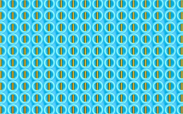 Modrá Zlatá Abstraktní Geometrický Kruh Kroužek Pozadí Vykreslování Prémie Tapety — Stock fotografie