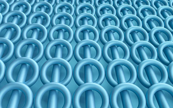 Синий Круг Абстрактный Геометрический Фон Рендеринг Премиум Обои — стоковое фото