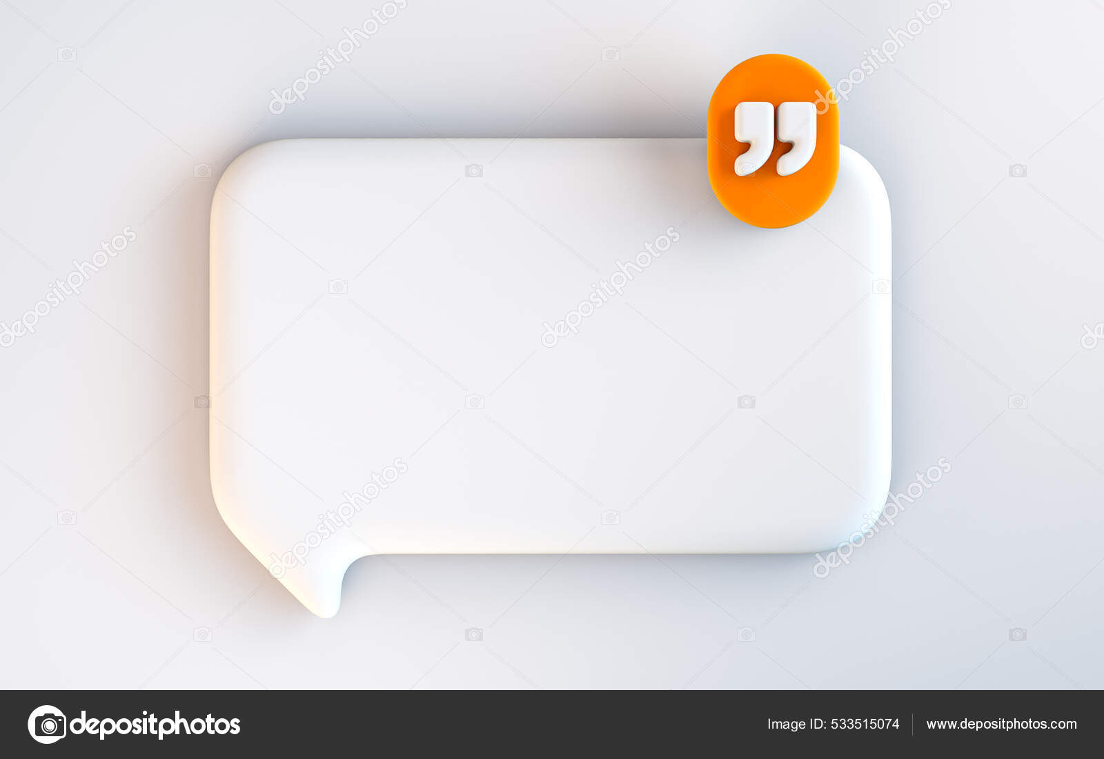 Citação Ícone Quadro Caixa Vazio Espaço Blogging Modelo Fundo Branco — Foto  © ahmedsakib372@gmail.com #533515074, image size:1600x1100