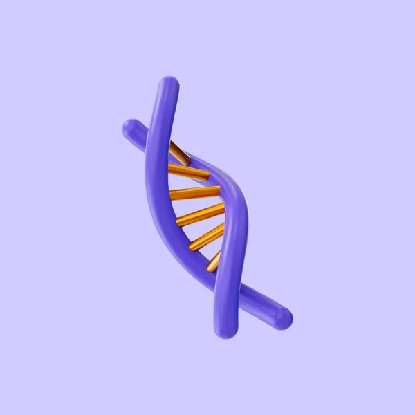 Dna Icon Render Concept Genetic Information Data Analyze Biomedical Health — Stock Photo, Image