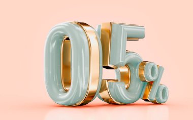 gerçekçi ışıltılı% 05 indirimli pankart satışı 3 boyutlu pazarlama teklifi sunma konsepti