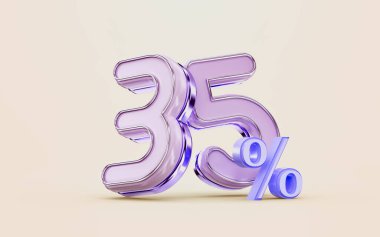 mega alışveriş, tatil festivali için yüzde 35 indirimli metalik parıltılı 3D sunuyor 