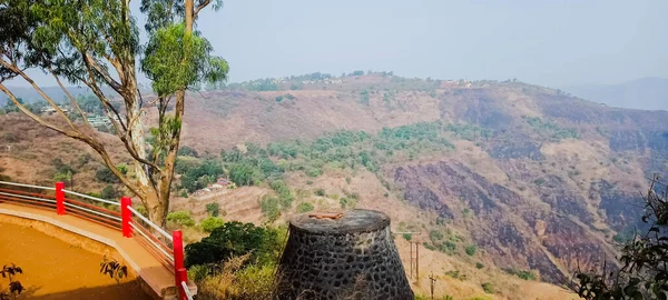 Schöner Touristenort Mit Bergblick Indien — Stockfoto