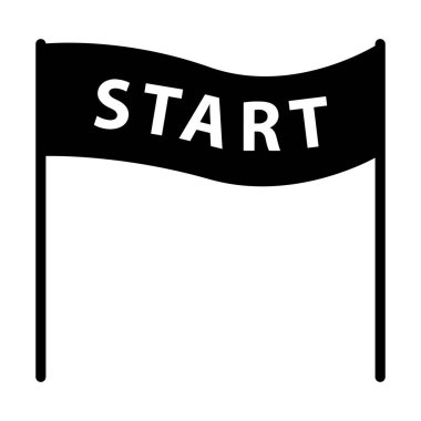 grafik tasarım, logo, web sitesi, sosyal medya, mobil uygulama, UI için simge vektörünü başlat