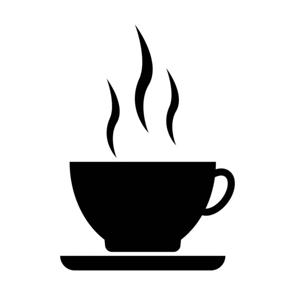 Vector Icono Taza Café Para Diseño Gráfico Logotipo Sitio Web — Archivo Imágenes Vectoriales