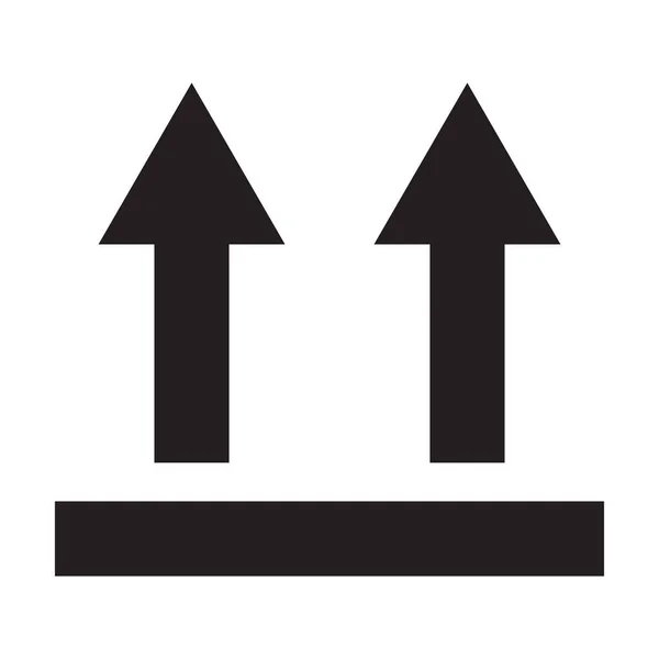 Tudy Nahoru Vektoru Nálepky Balíku Nápis Pro Grafický Design Logo — Stockový vektor