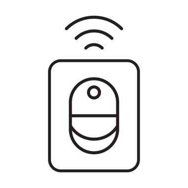 Grafik tasarım, logo, web sitesi, sosyal medya, mobil uygulama, UI illüstrasyonu için akıllı anahtar simgesi vektörü