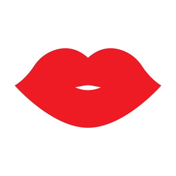 Lips Icon Vector Cosmetic Logo Your Website Design Logo App — стоковый вектор