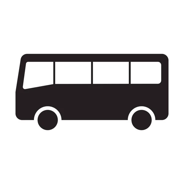 Bus Ikon Vektor Grafikai Tervezés Logó Weboldal Közösségi Média Mobil — Stock Vector