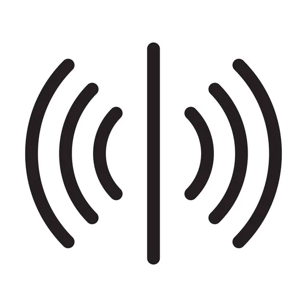Сенсорний Векторний Сигнал Графічного Дизайну Логотипу Веб Сайту Соціальних Медіа — стоковий вектор