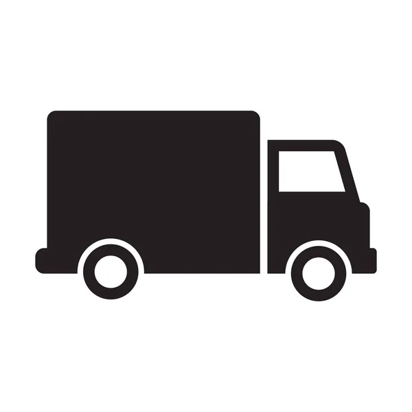 Cargo Truck Icon Vector Transport Concept Graphic Design Logo Sito — Vettoriale Stock