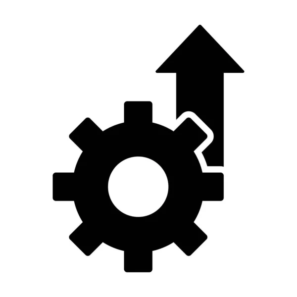 Wachstum Produkt Symbol Vektor Operative Exzellenz Symbol Kosteneffizienz Zeichen Für — Stockvektor