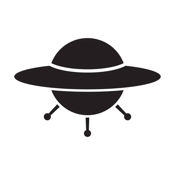 Ufo Vector Icono Para Diseño Gráfico Logotipo Sitio Web Medios — Archivo Imágenes Vectoriales