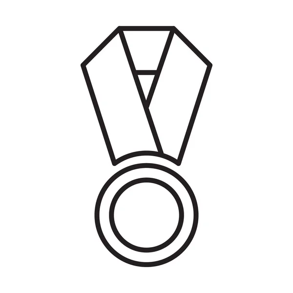 Μετάλλιο Διάνυσμα Εικονίδιο Για Γραφικό Σχεδιασμό Λογότυπο Ιστοσελίδα Social Media — Διανυσματικό Αρχείο