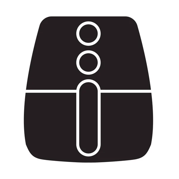 Vaření Vzduch Fritéza Spotřebič Ikona Vektor Pro Grafický Design Logo — Stockový vektor