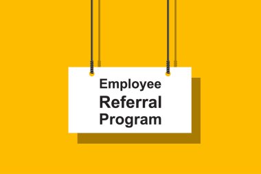 El ilanları, afişler, sunumlar ve posterler için personel yönlendirme programı asma vektörü insan kaynakları yönetimi kavramı.