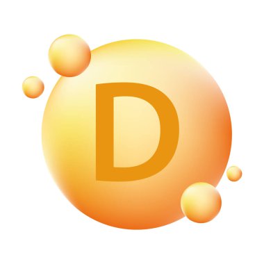 Grafik tasarımı, logo, web sitesi, sosyal medya, mobil uygulama, UI illüstrasyon için D vitamini hapı kapsülü ikonu güzellik tedavisi beslenme derisi konsepti