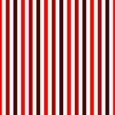 Kusursuz desenli şerit renkli kırmızı ve kahverengi pastel renkler. Dikey desen çizgisi soyut arkaplan vektör çizimi