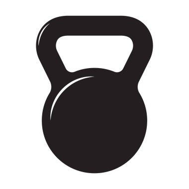 Grafik tasarım, logo, web sitesi, sosyal medya, mobil uygulama, UI illüstrasyon için Kettlebell simgesi