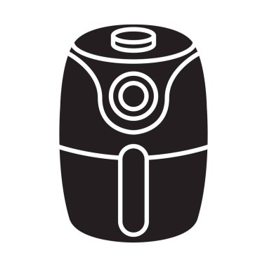 Grafik tasarım, logo, web sitesi, sosyal medya, mobil uygulama, UI illüstrasyon için hava fritözü ikonu