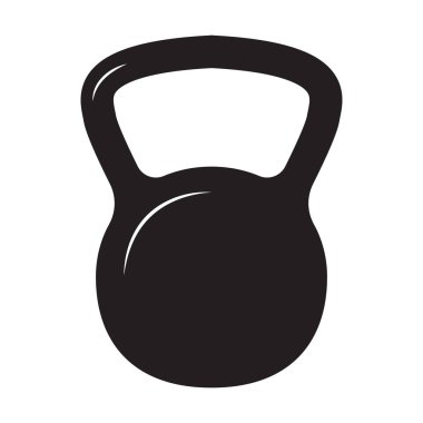Grafik tasarım, logo, web sitesi, sosyal medya, mobil uygulama, UI illüstrasyon için Kettlebell simgesi