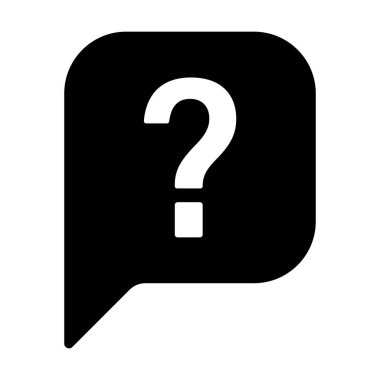 Grafik tasarım, logo, web sitesi, sosyal medya, mobil uygulama, UI illüstrasyon için soru simgesi