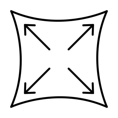 Elastic icon vector for graphic design, logo, website, social media, mobile app, UI illustration