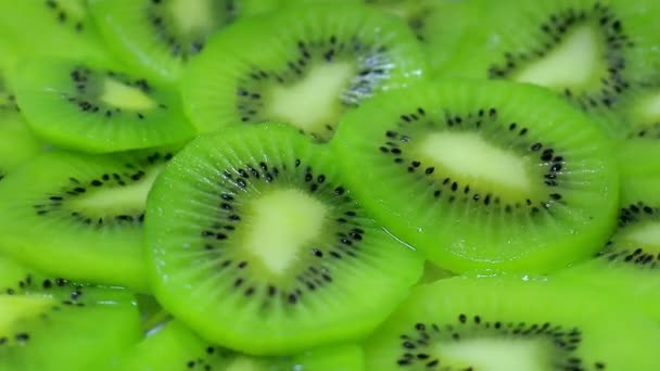 Close Kiwi Fruit Rotating Tray — 비디오